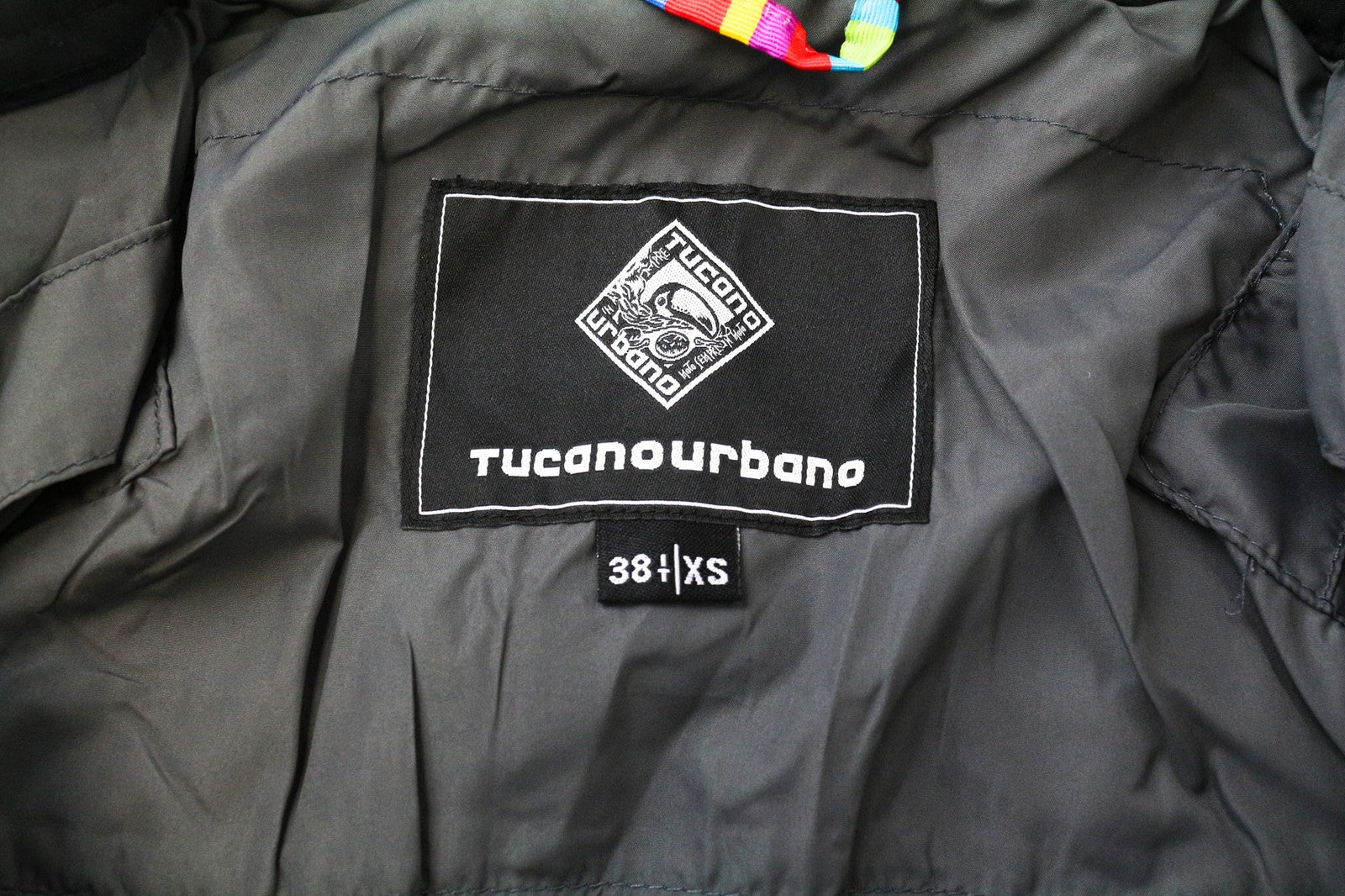 TUCANO URBANO Tina Women Jacket IT38 XS Black Breathable Windproof Waterpoof