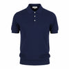 Blue Cotton Polos