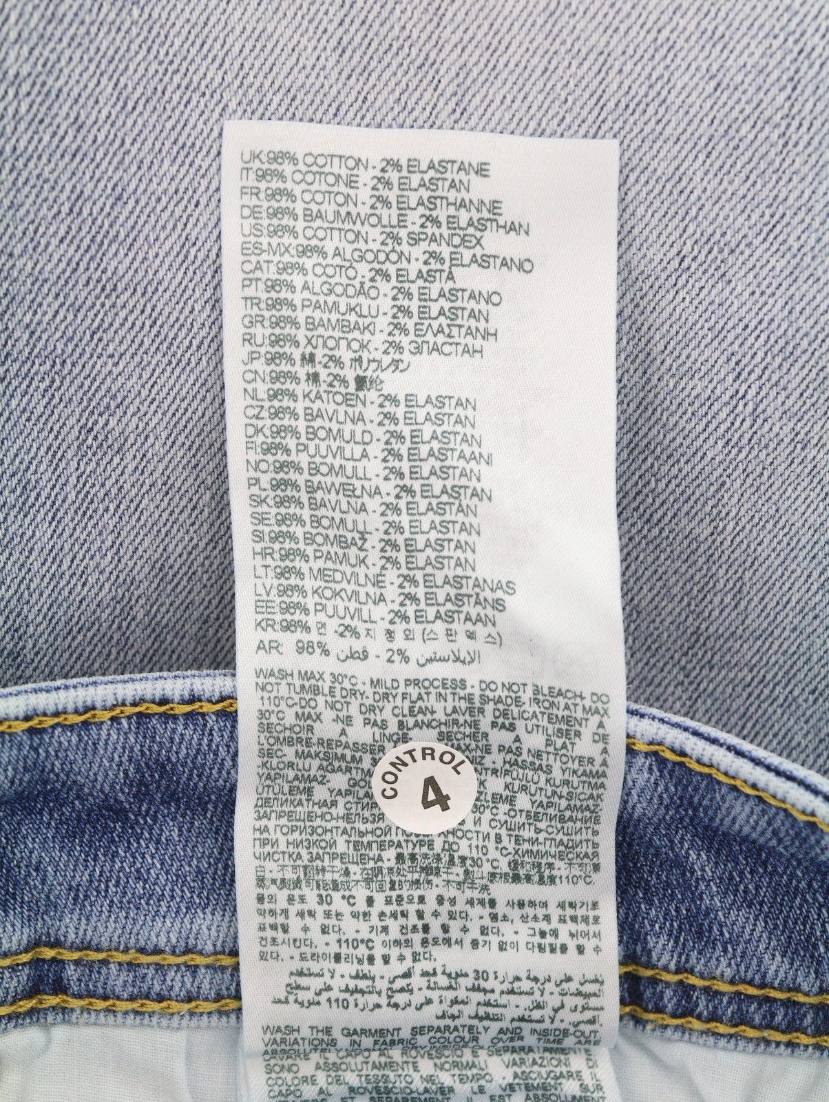 DIESEL 1979 Sleenker R329K Men Jeans W36/L32 Blue Faded Skinny Fit RRP195