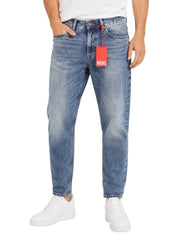 DIESEL 2003 D-Finitive 09H95 Men Jeans W34/L34 Blue Regular Tapered Fit RRP195