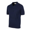 Blue Cotton Polos