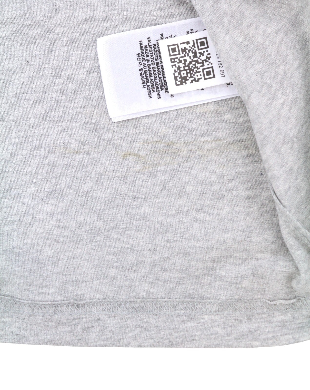 DIESEL T-Diego-Cuty Men T-Shirt M Grey Melange Crew Neck Short Sleeve