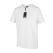 DIESEL T-Just 260140 OFF Men T-Shirt L White Cotton Tricot Crew Short Sleeve