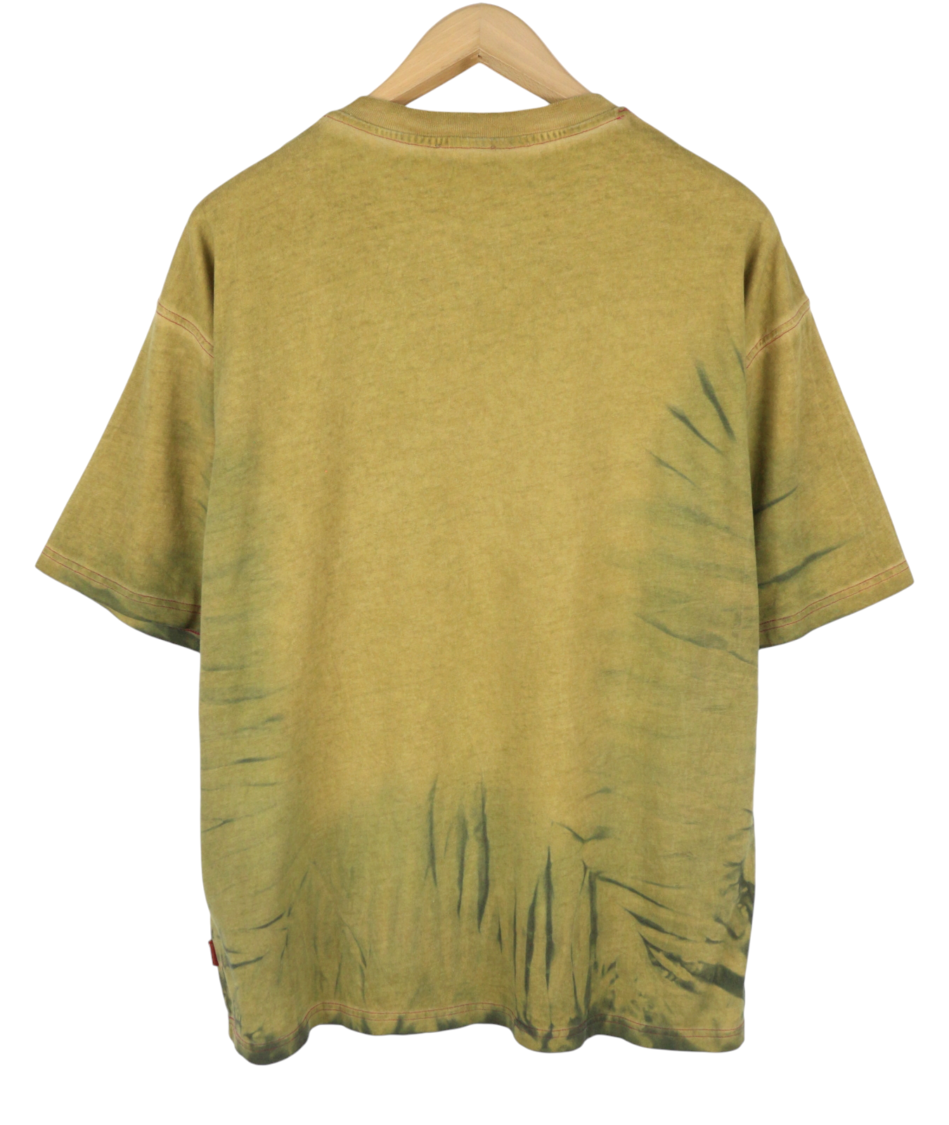 DIESEL T-Boxt-R24 Men T-Shirt M Green Oversized Printed Short Sleeve RRP150