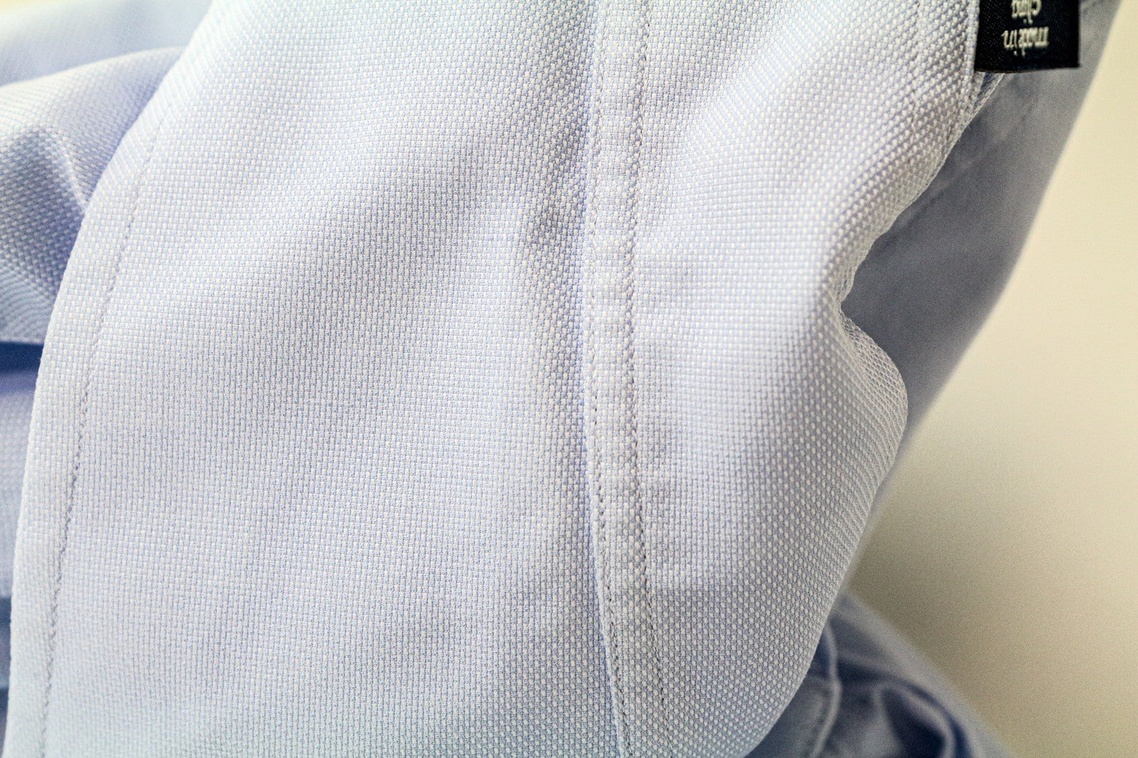 SUITSUPPLY Men Shirt 36/14 Blue Pure Cotton Button-Up Classic Long Sleeve