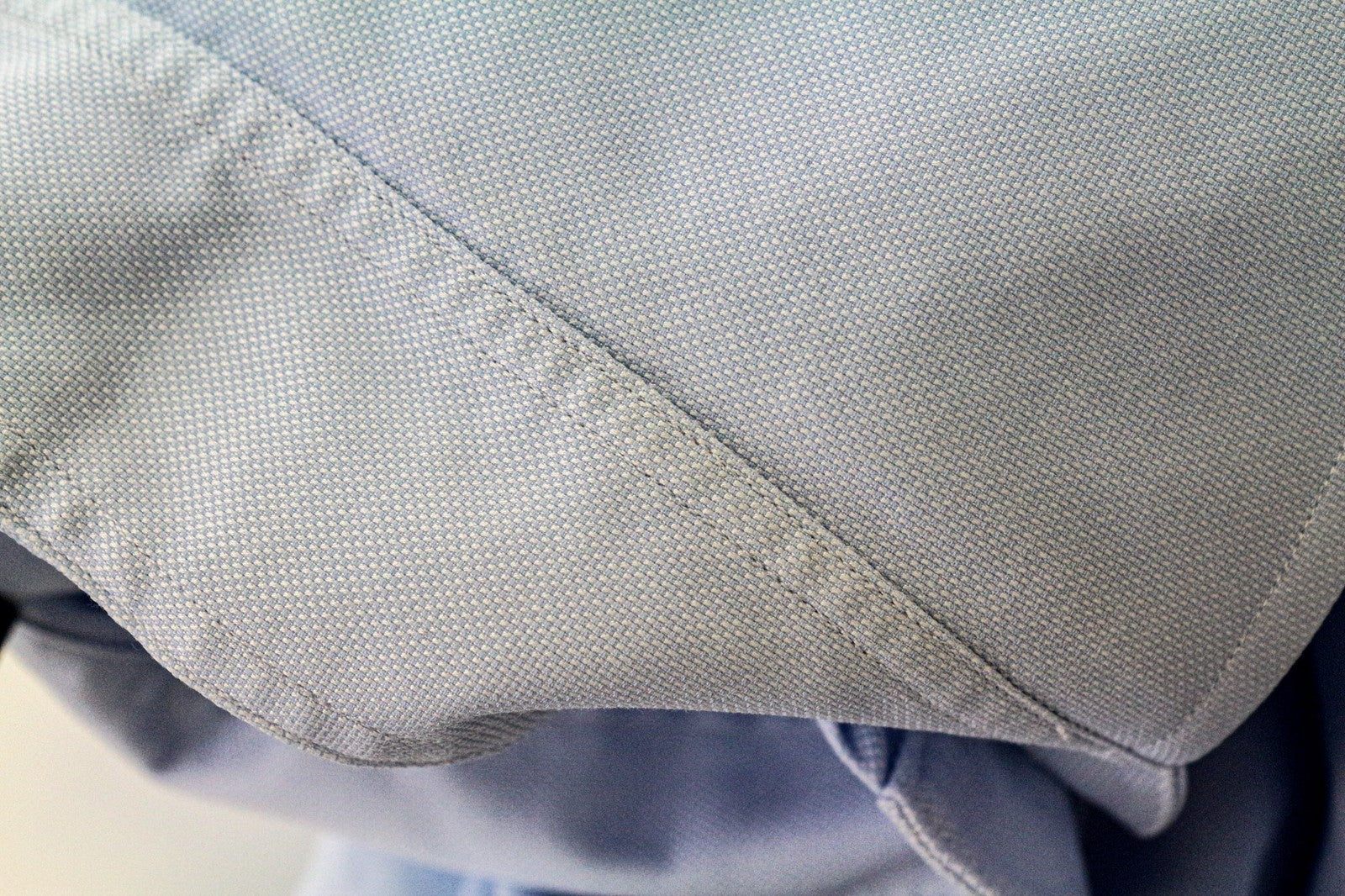 SUITSUPPLY Men Shirt 36/14 Blue Pure Cotton Button-Up Classic Long Sleeve