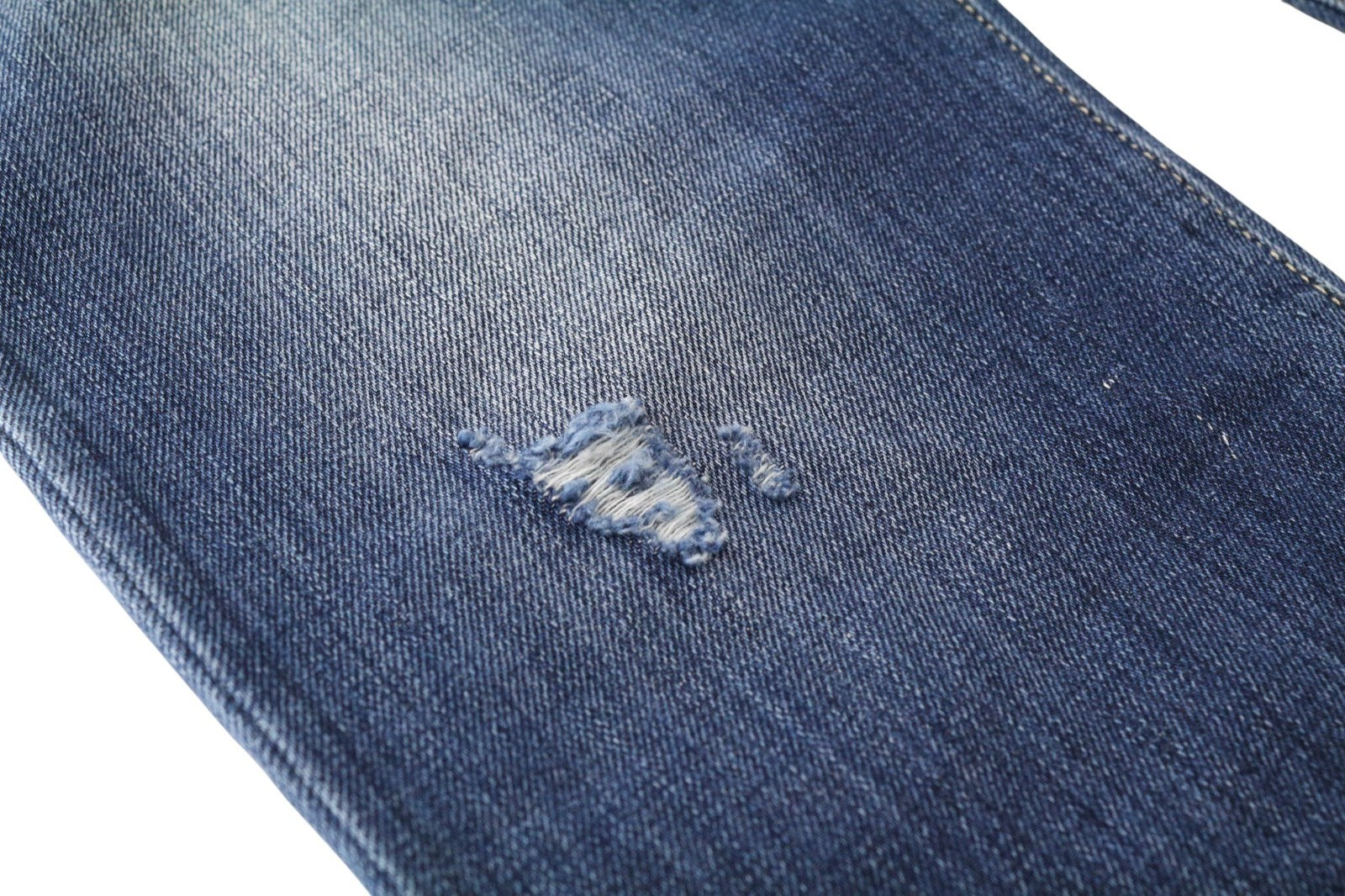 TAKESHY KUROSAWA TK 08 Men Jeans W32 Buttoned Blue Slim Distressed Non-Stretch