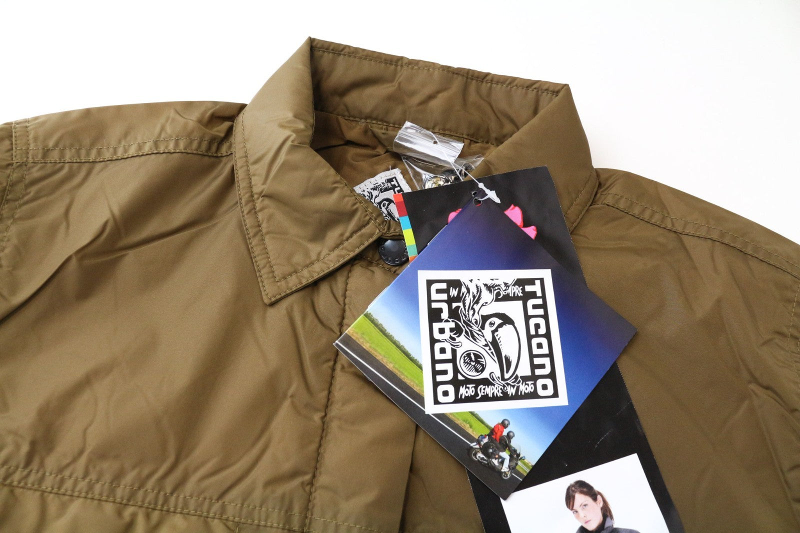 TUCANO URBANO Lori Women Jacket M Windproof Breathable Brown Motorcycle Padded