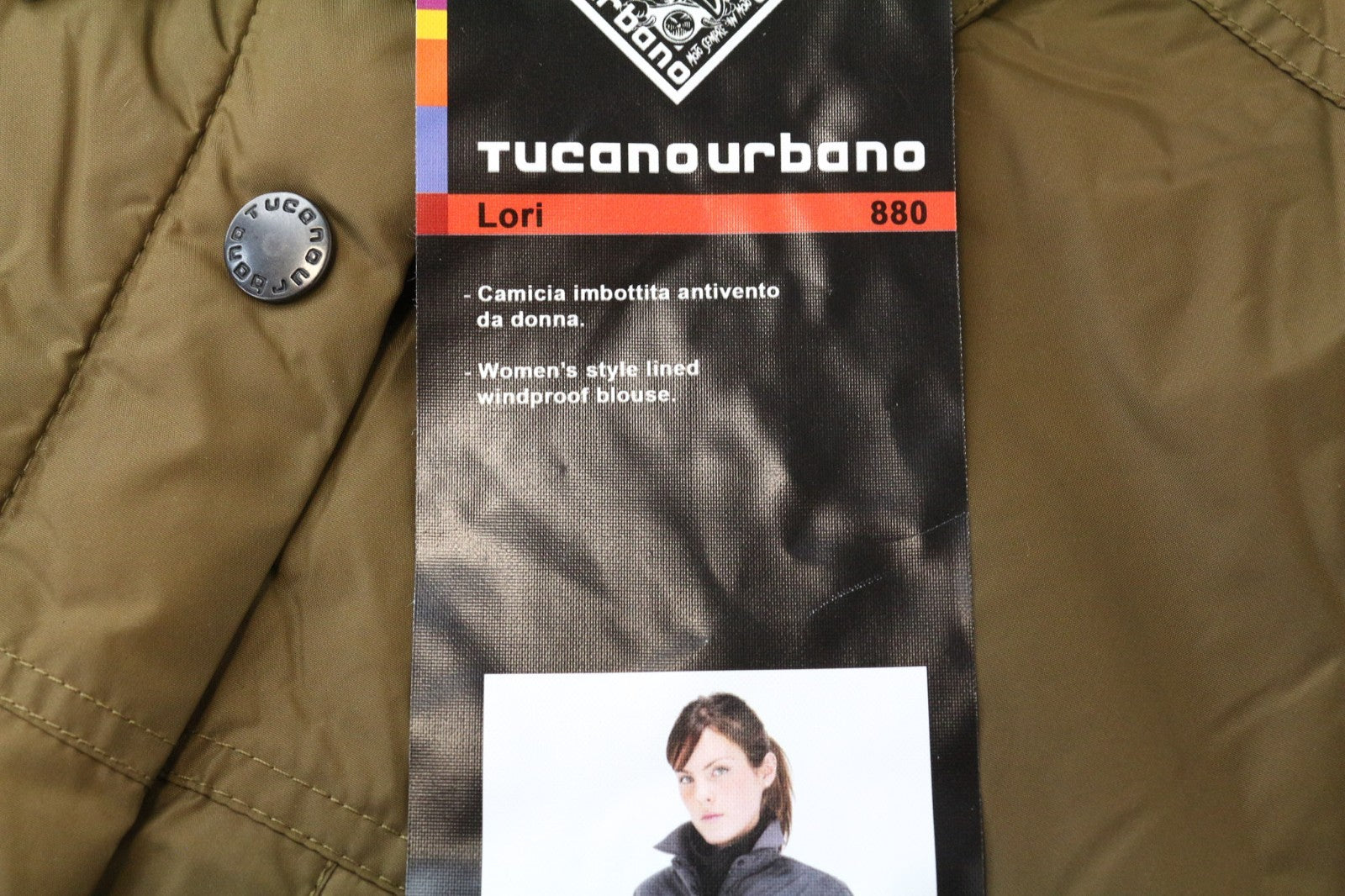 TUCANO URBANO Lori Women Jacket M Windproof Breathable Brown Motorcycle Padded