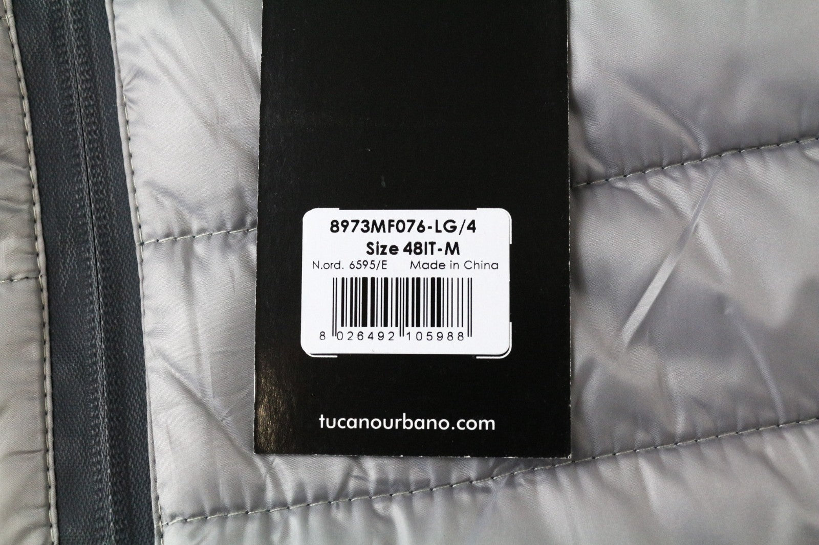 TUCANO URBANO Lot Pack Women Jacket IT48 M Windproof Waterproof Grey Scooter