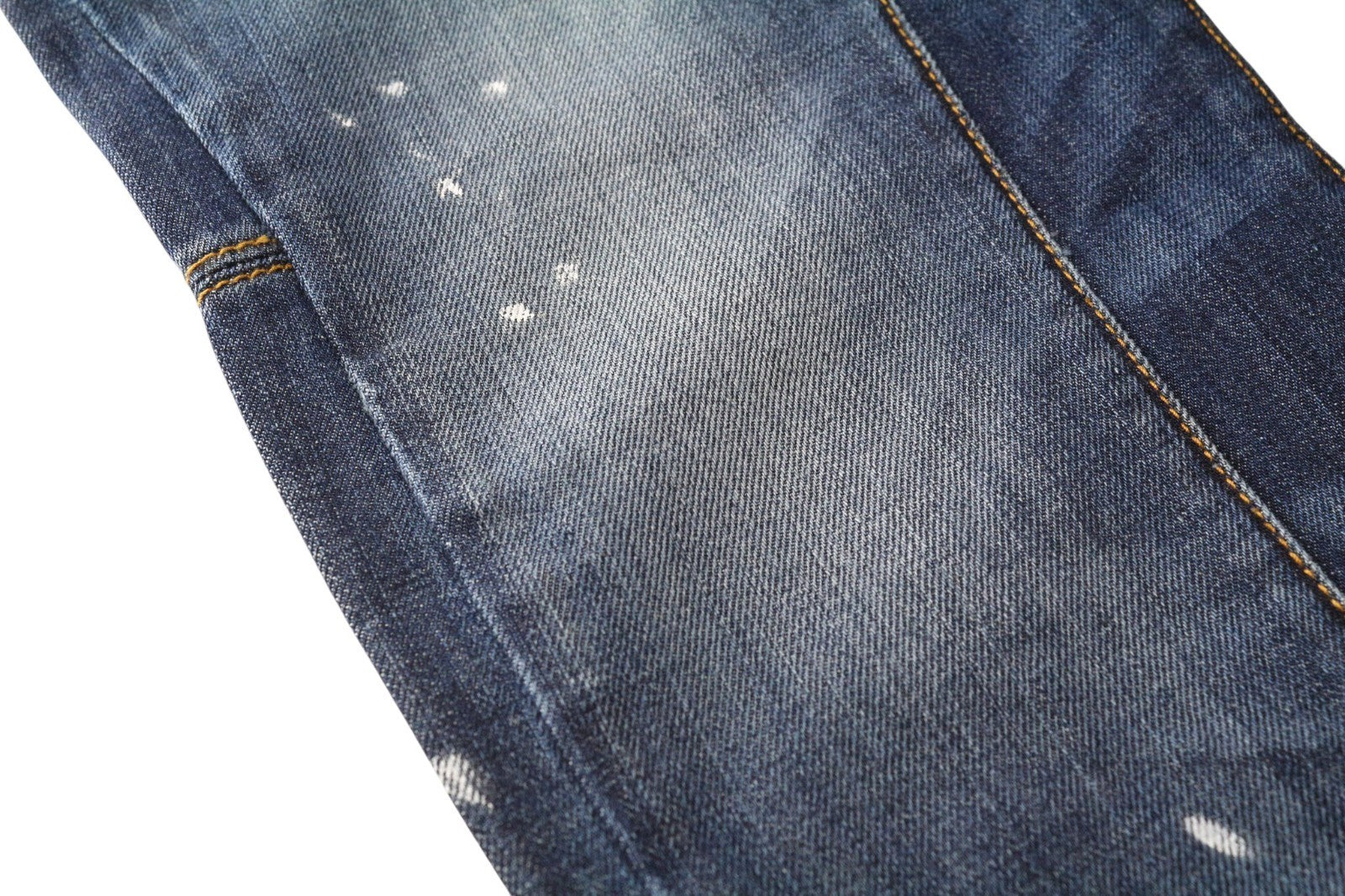 TAKESHY KUROSAWA TK 55 P Men Jeans W30 Blue Slim Taper Non-Stretch Distressed