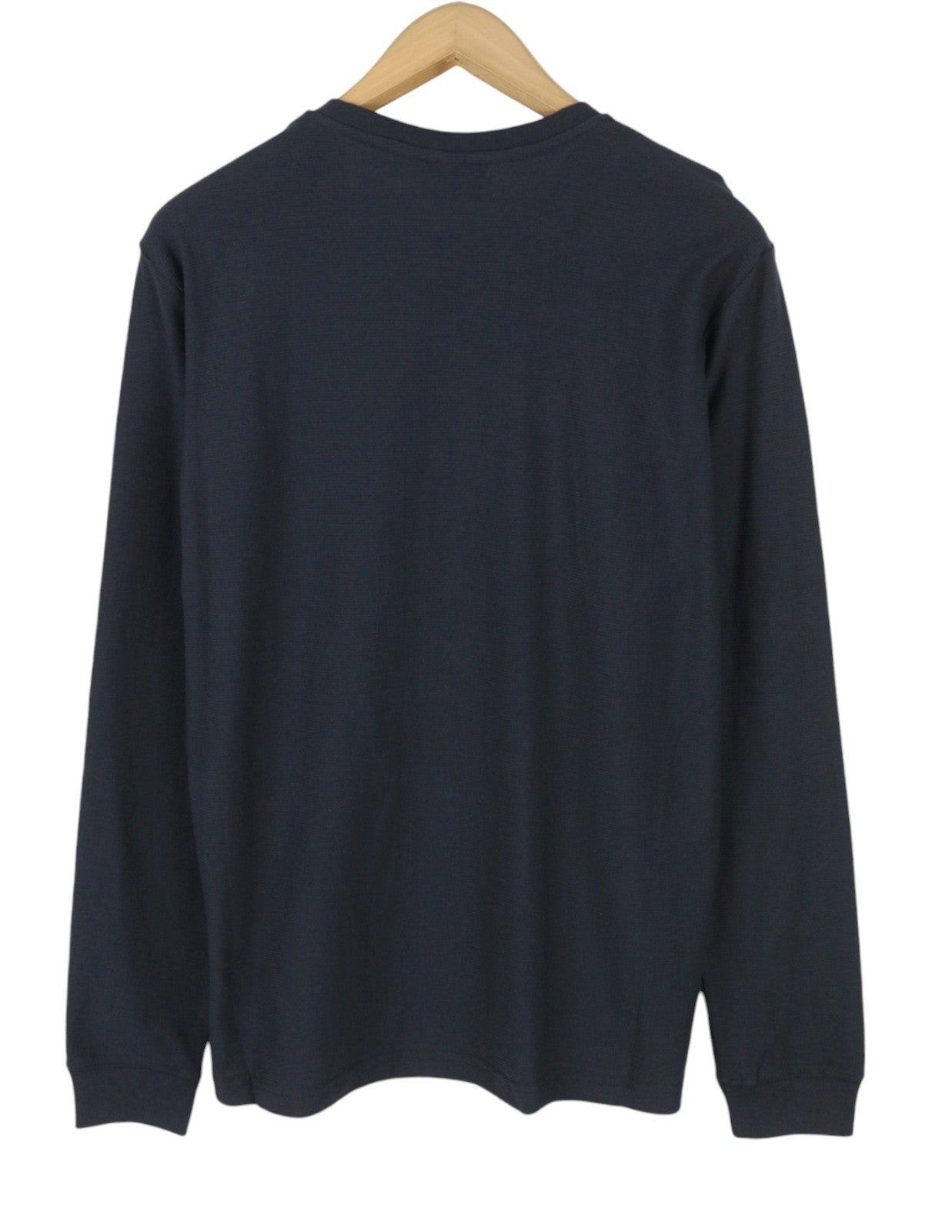 DIESEL T-Diego-Long-A-R-HD-New Men T-Shirt L Dark Blue Crew Neck Pull On