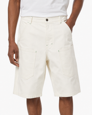 DIESEL New Egan Men Shorts W33 White Rigid Patch Pockets RRP140