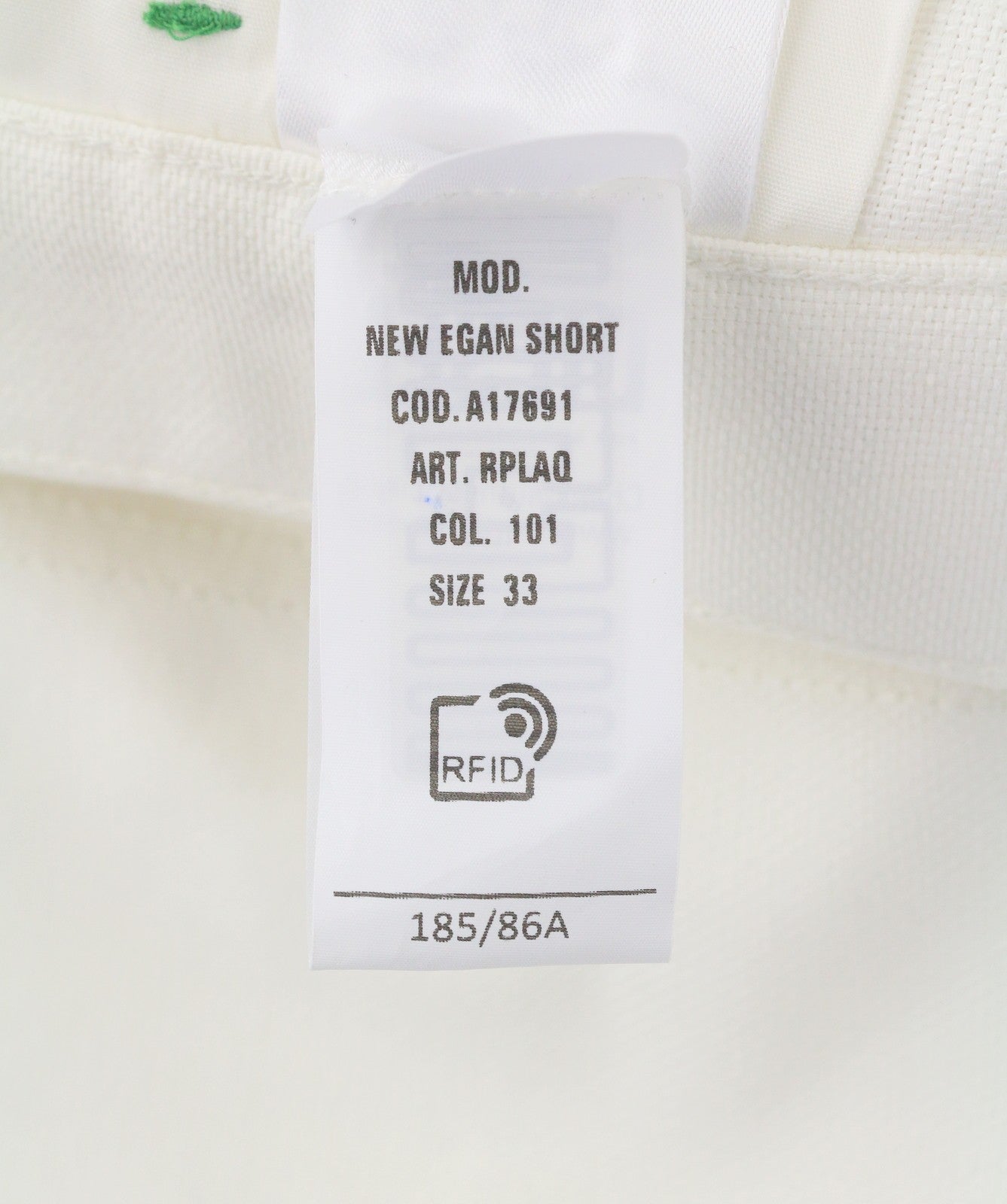 DIESEL New Egan Men Shorts W33 White Rigid Patch Pockets RRP140