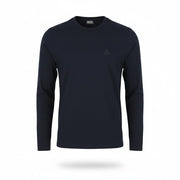 DIESEL T-Diego-Long-A-R-HD Men T-Shirt 2XL Dark Blue Crew Neck Pull On
