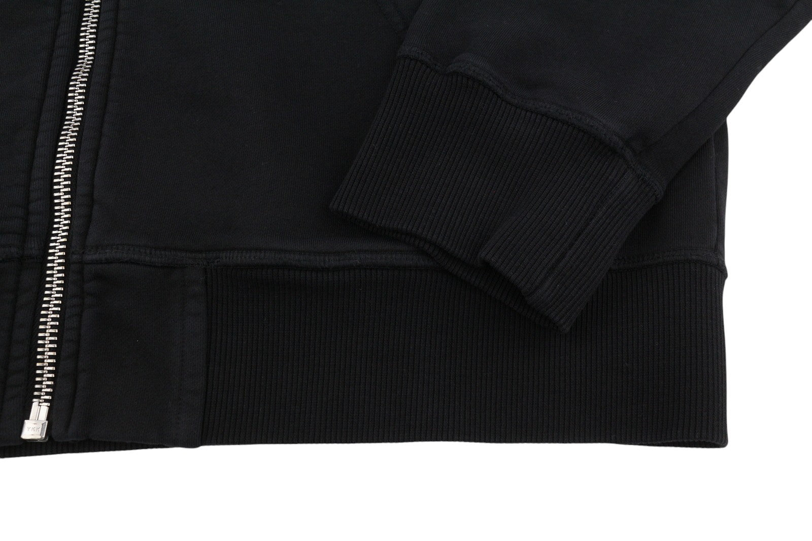 DIESEL S-Ginn-Hood-Zip-New -ITA Men Hoodie M Black Logo Full Zip RRP160