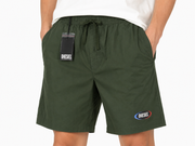 DIESEL P-Ferg-Out-New Men Shorts 54 W36 Khaki Green Elastic Waist RRP120