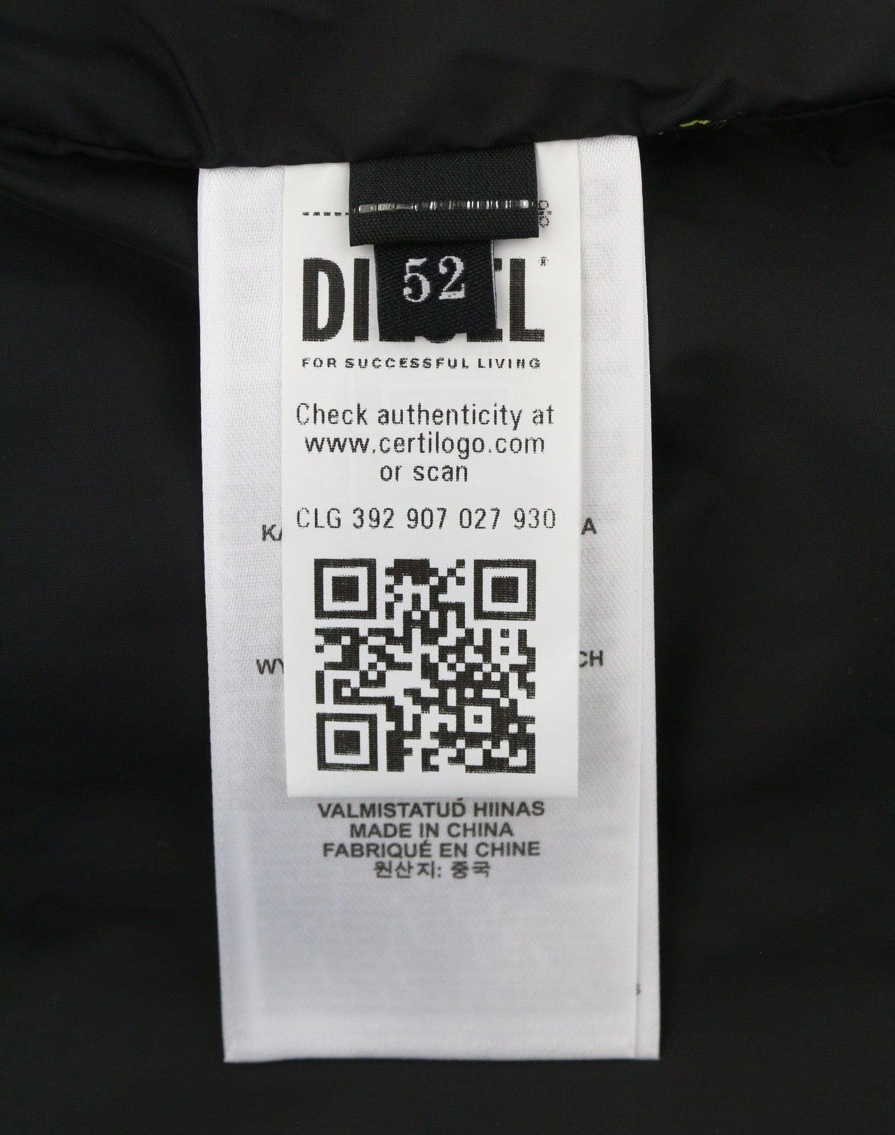 DIESEL J-Brick Men Jacket 52 Multicolor Printed Hooded Lightweight RRP295
