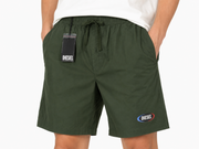 DIESEL P-Ferg-Out-New Men Shorts 52 W36 Khaki Green Elastic Waist RRP120