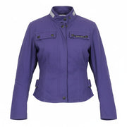 TUCANO URBANO Shorty Cotton Women Jacket IT38 XS Purple Motorcycle Protective