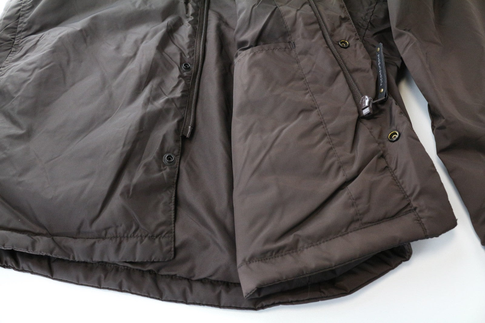 TUCANO URBANO Gomez Women Jacket IT44 XS Mid Brown Motorcycle Windproof