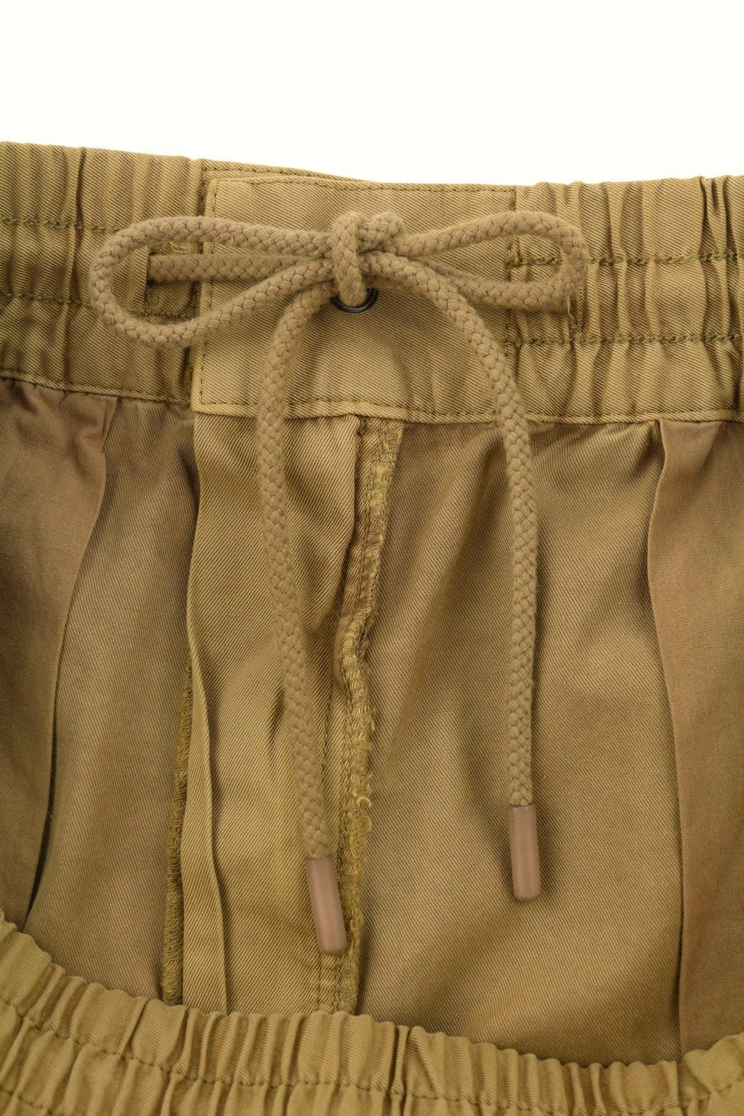 DIESEL P-Beeck-Short Men Shorts 54 W36 Brown Elastic Waist Cargo RRP195