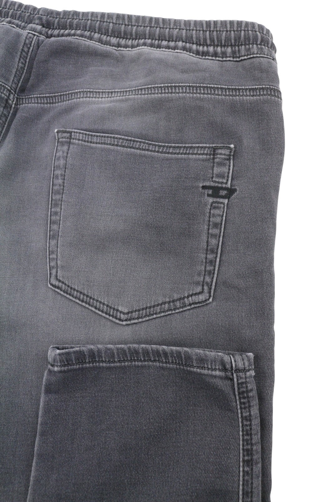 DIESEL 2060 D-Strukt Jogg 068HS Men Jeans W32 Grey Faded Whiskers RRP295