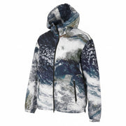 DIESEL J-Warrett-Print Men Jacket 50 Hooded Zip Windbreaker Lightweight RRP250