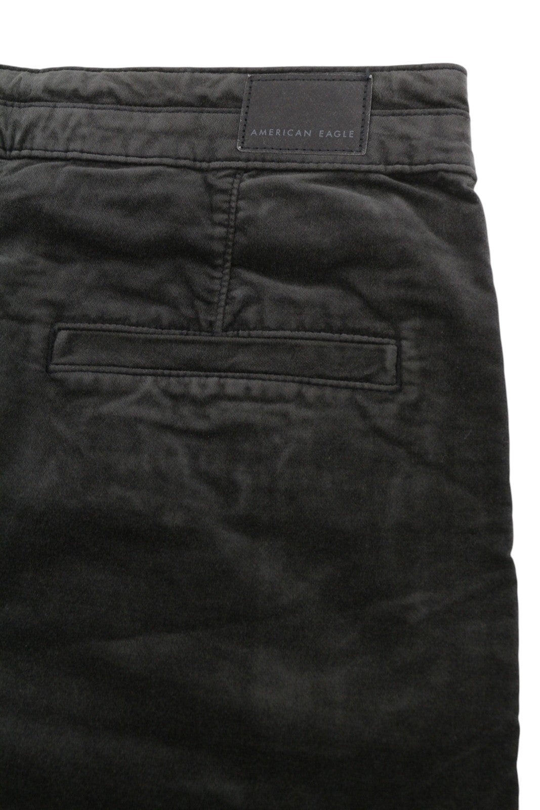 AMERICAN EAGLE OUTFITTERS Hi-Rise Women Skirt UK14 Black Mini Stretch