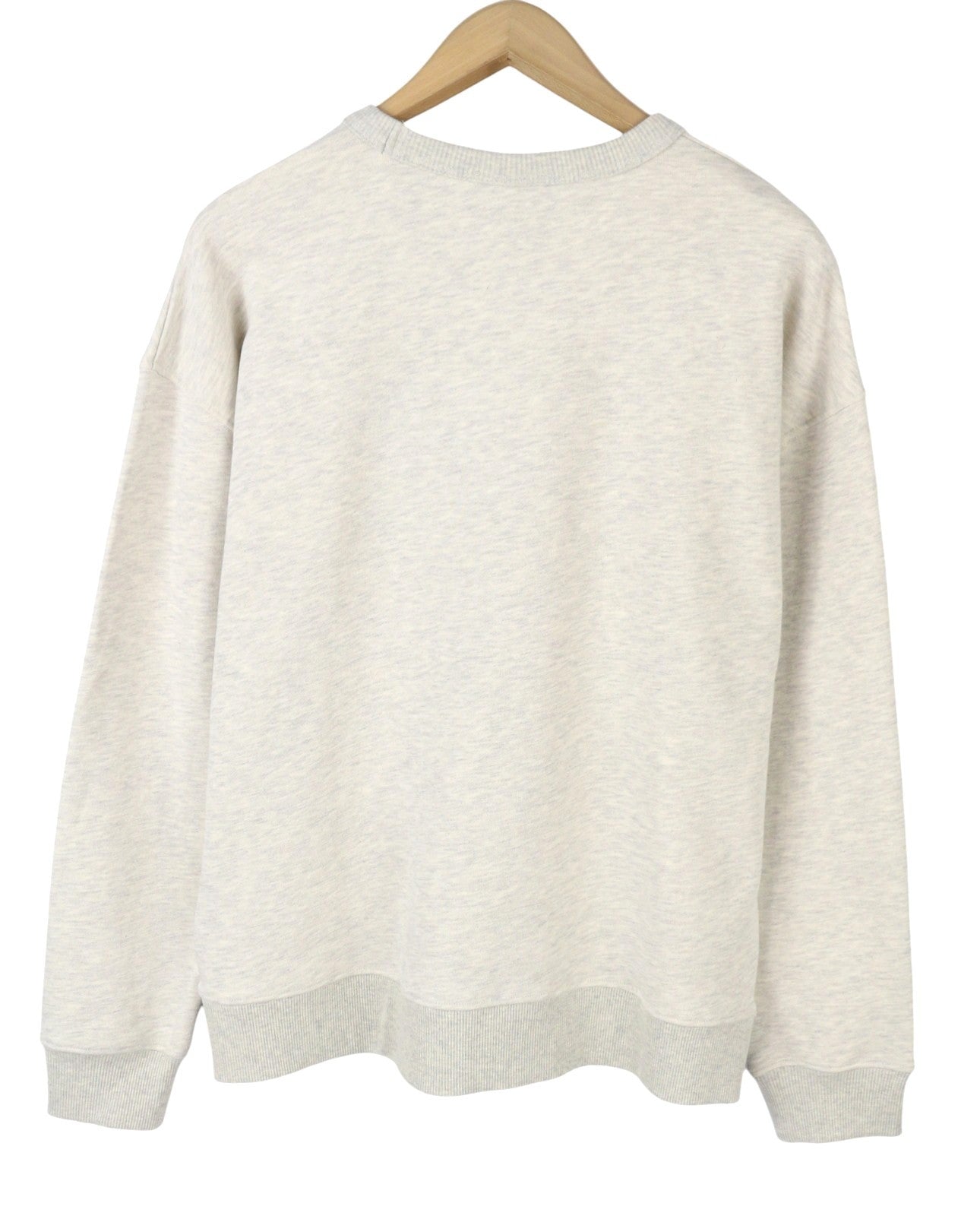 SCOTCH & SODA Men Sweatshirt M Grey Melange Crew Neck Casual Pull On