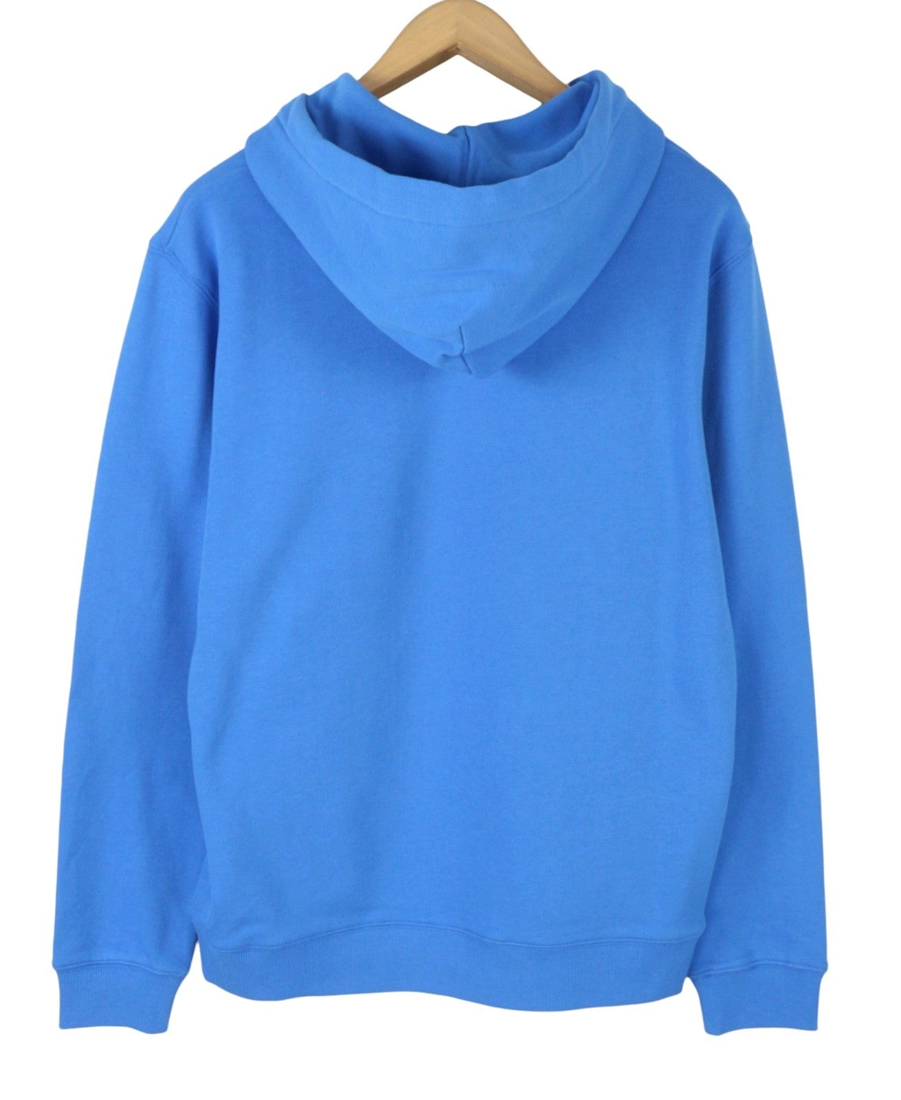 SCOTCH & SODA Men Hoodie M Blue Cotton Kangaroo Pocket Casual Pull On
