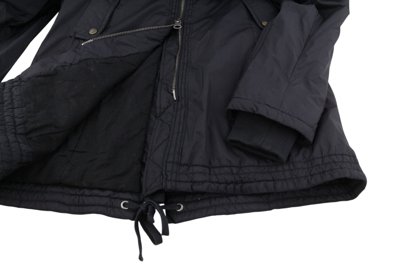 NAPAPIJRI N0YBUA Women Jacket L Black Padded High Neck Parka