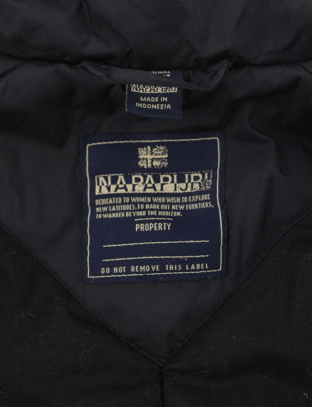 NAPAPIJRI N0YBUA Women Jacket L Black Padded High Neck Parka