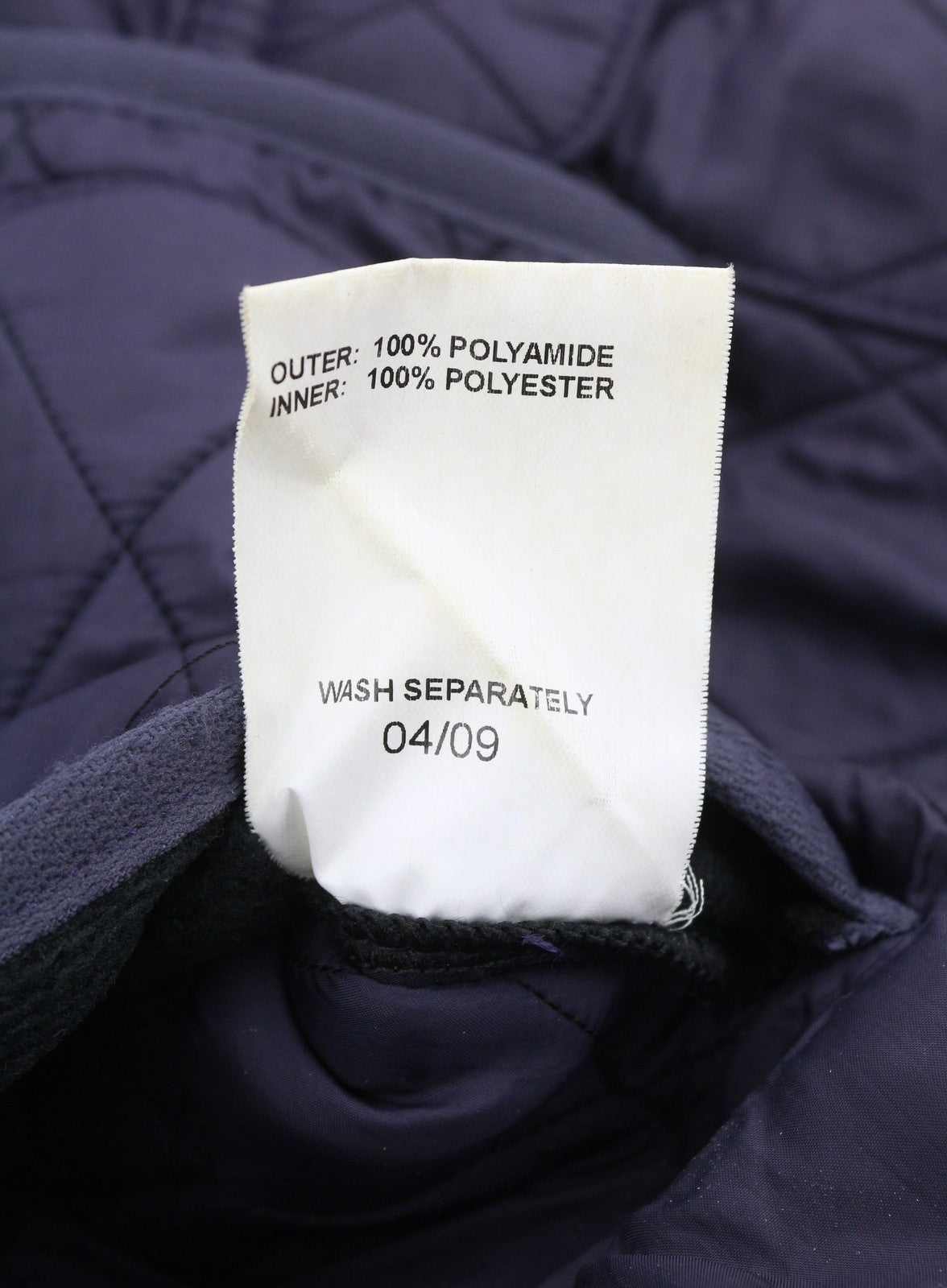 BARBOUR International Quilt Women Jacket EU40 Purple Fleece Lined