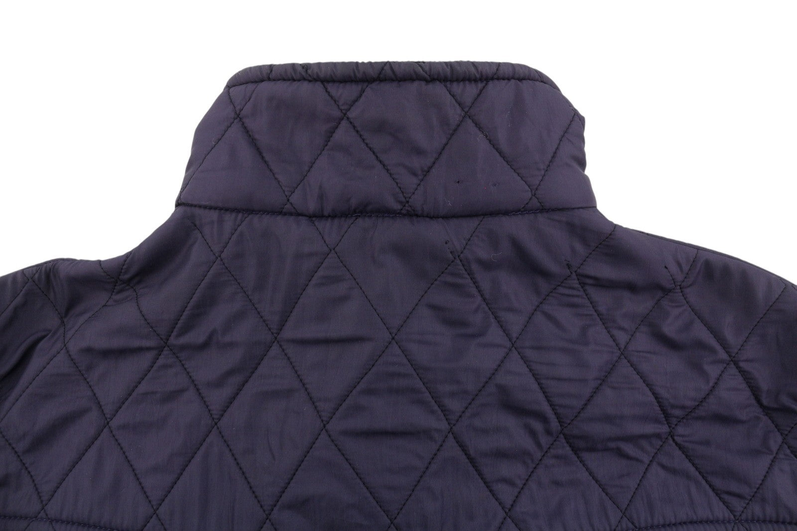 BARBOUR International Quilt Women Jacket EU40 Purple Fleece Lined