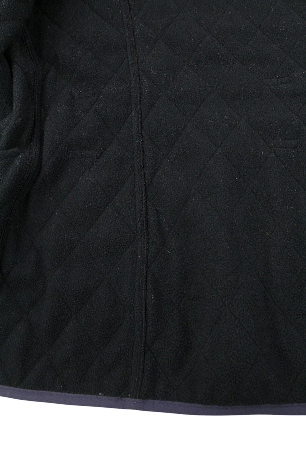 BARBOUR International Quilt Women Jacket EU40 Purple Fleece Lined