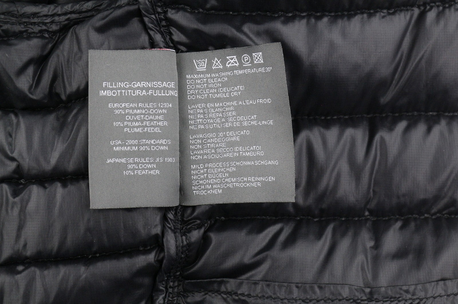 DUVETICA Women Jacket 42 M Black Down Quilted Hooded Full Zip Puffer