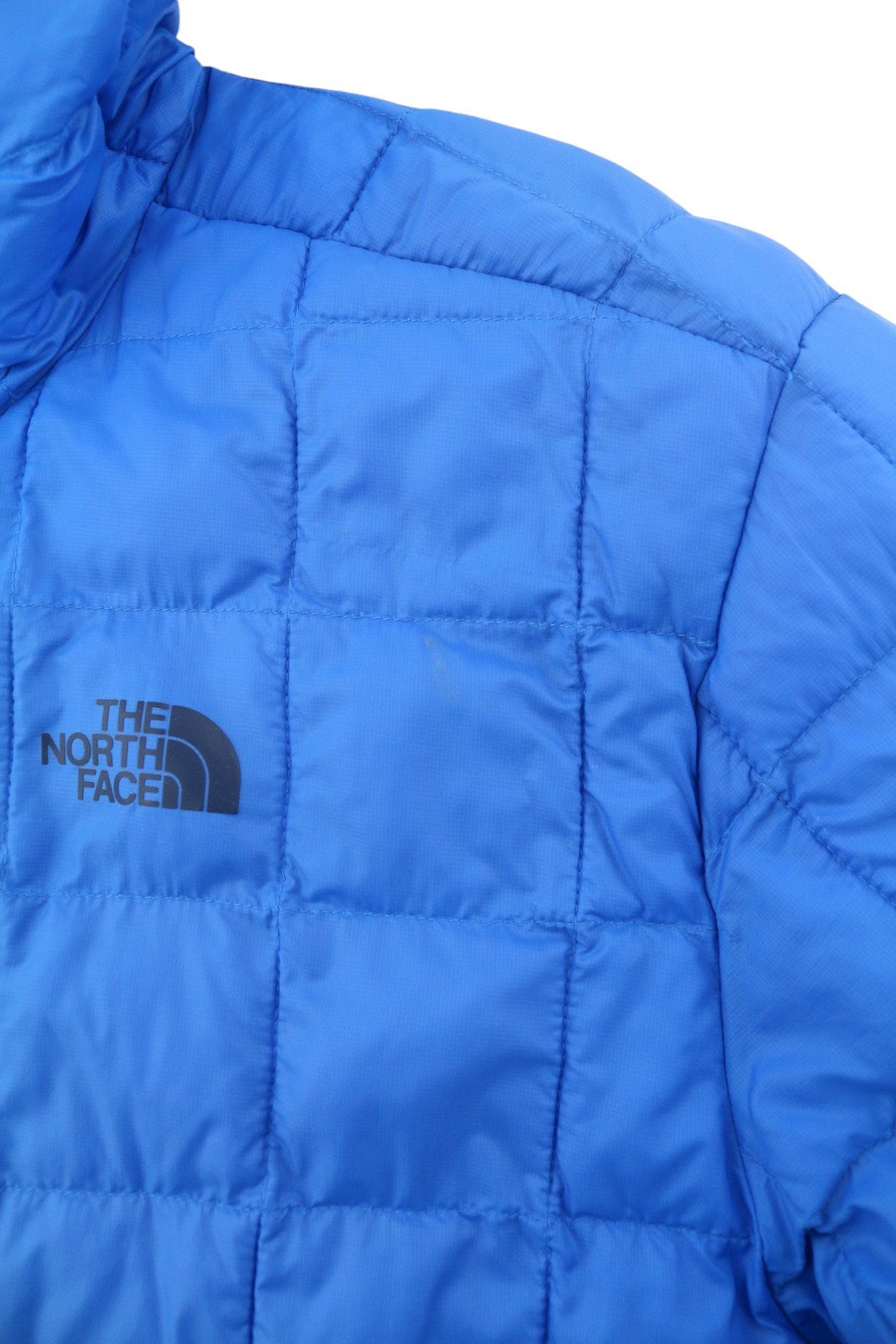 THE NORTH FACE Thermoball Eco Men Jacket XL Blue Padded Quilted Hooded