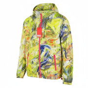 DIESEL J-Warrel-Print Men Jacket 52 Hood Windbreaker Lightweight Unisex RRP250