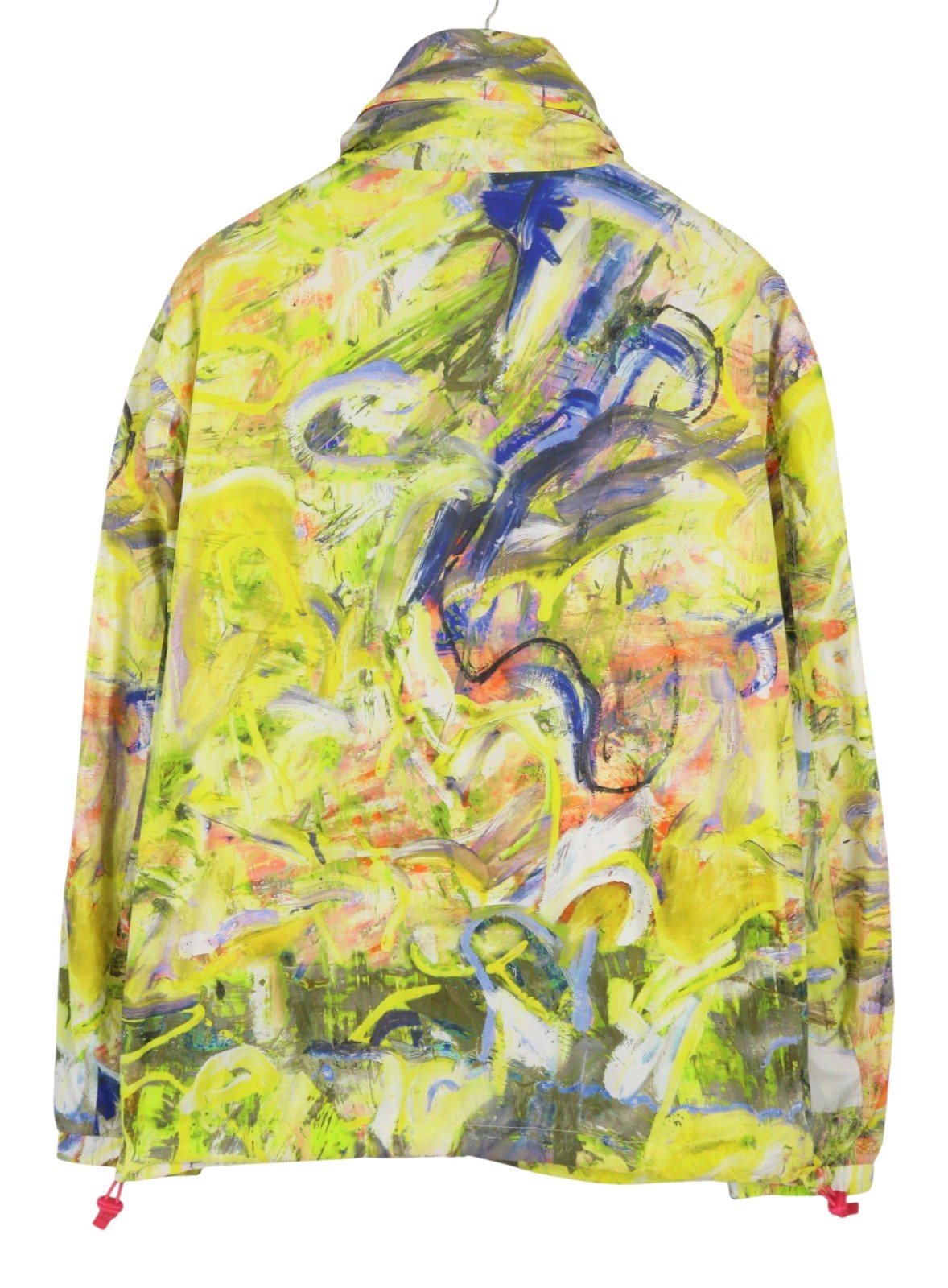 DIESEL J-Warrel-Print Men Jacket 52 Hood Windbreaker Lightweight Unisex RRP250