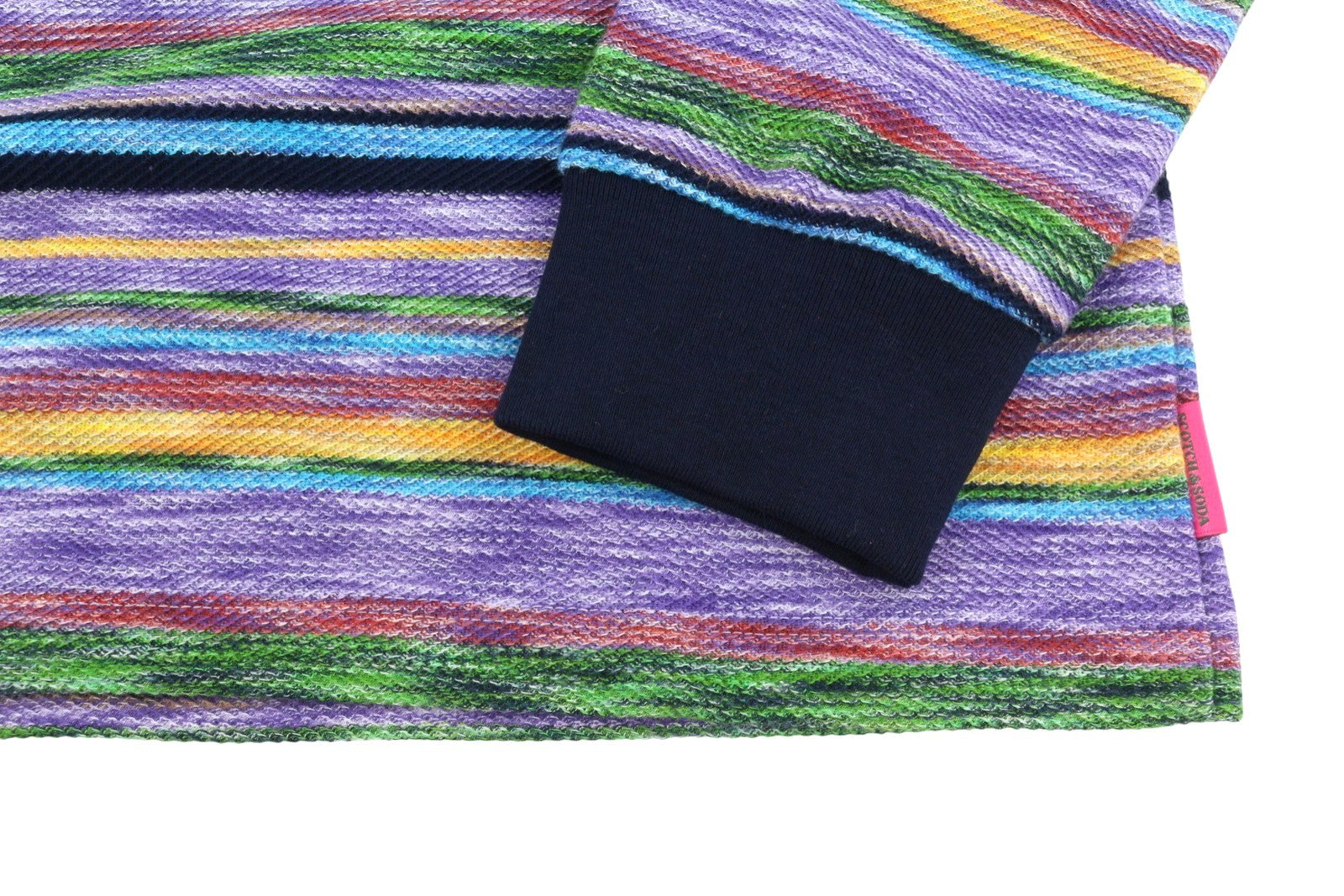 SCOTCH & SODA Men T-Shirt M Colourful Striped Thick Long Sleeve