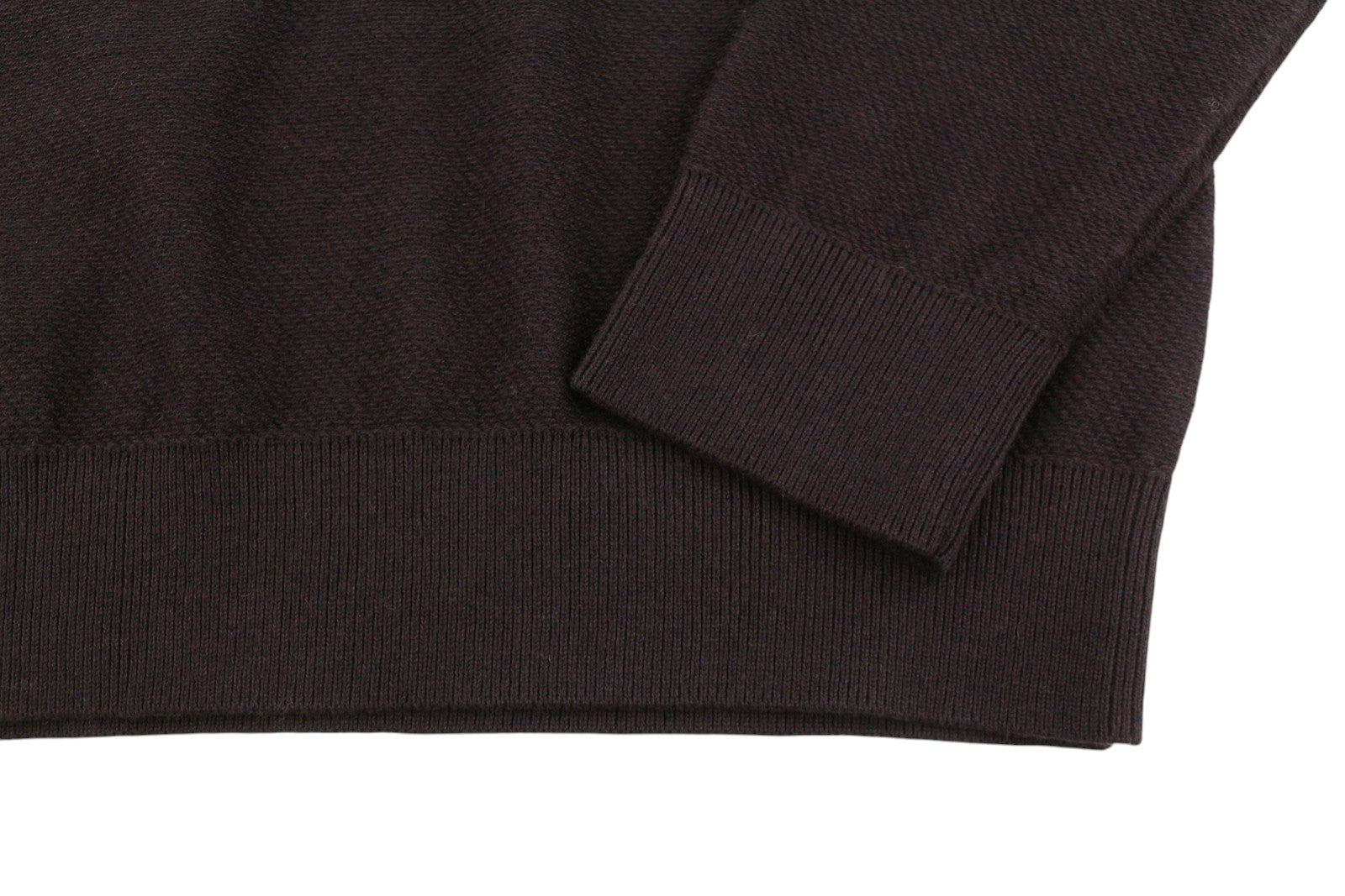 SCOTCH & SODA Men Jumper M Dark Brown Crew Neck Knit Pull On