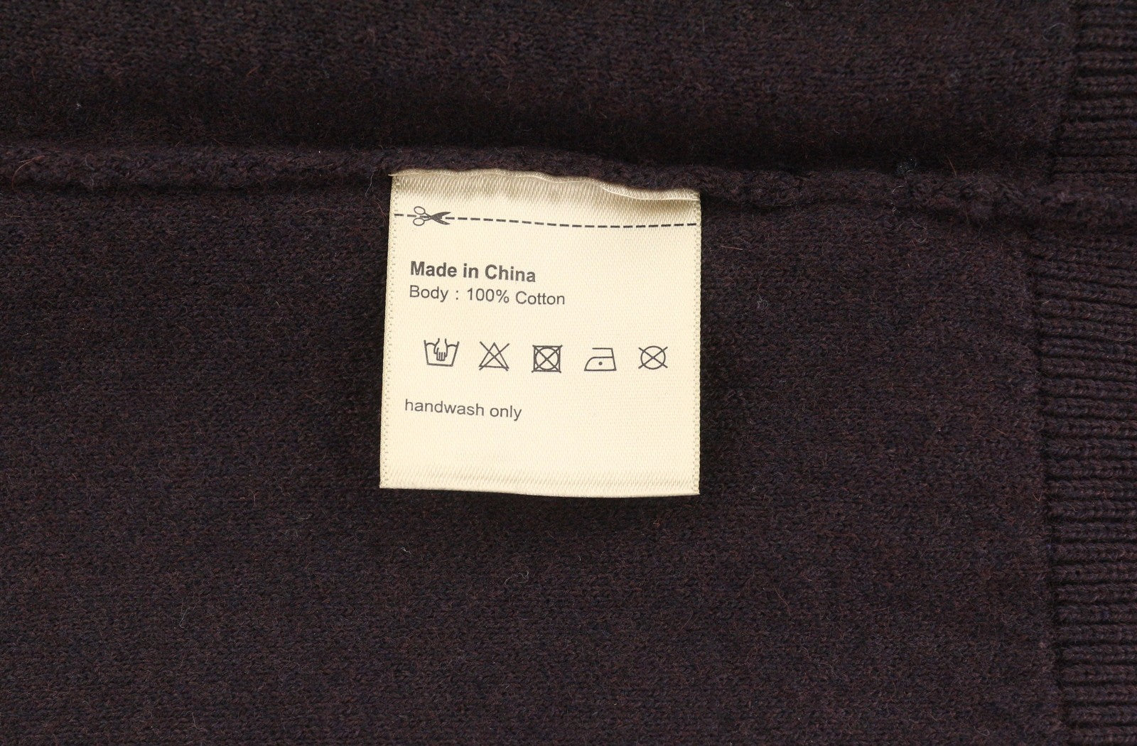 SCOTCH & SODA Men Jumper M Dark Brown Crew Neck Knit Pull On