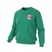 SCOTCH & SODA Men Sweatshirt M Green Cotton Blend Crew Neck Pull On