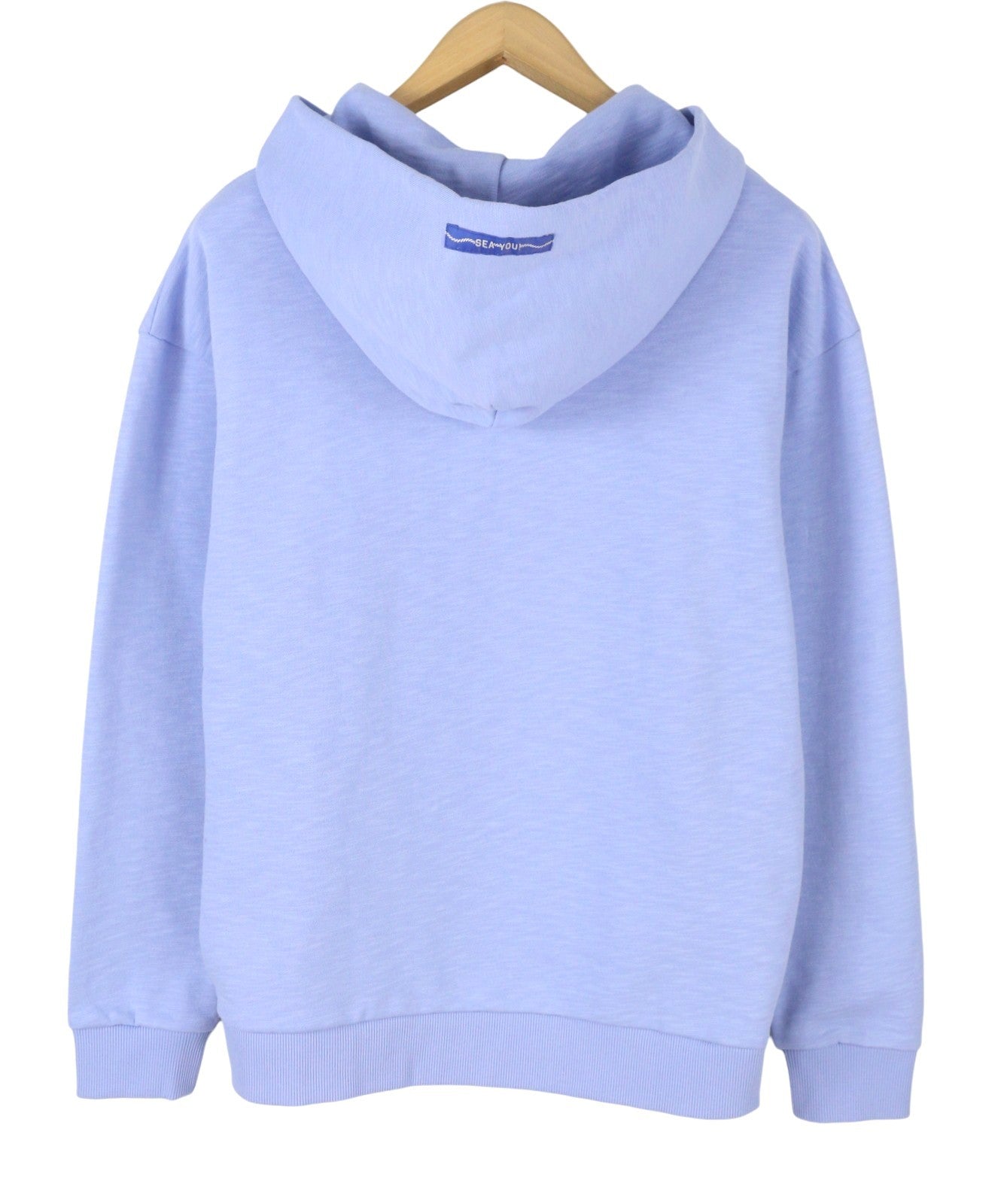 SCOTCH & SODA Men Hoodie M Purple Organic Kangaroo Pocket Pull On