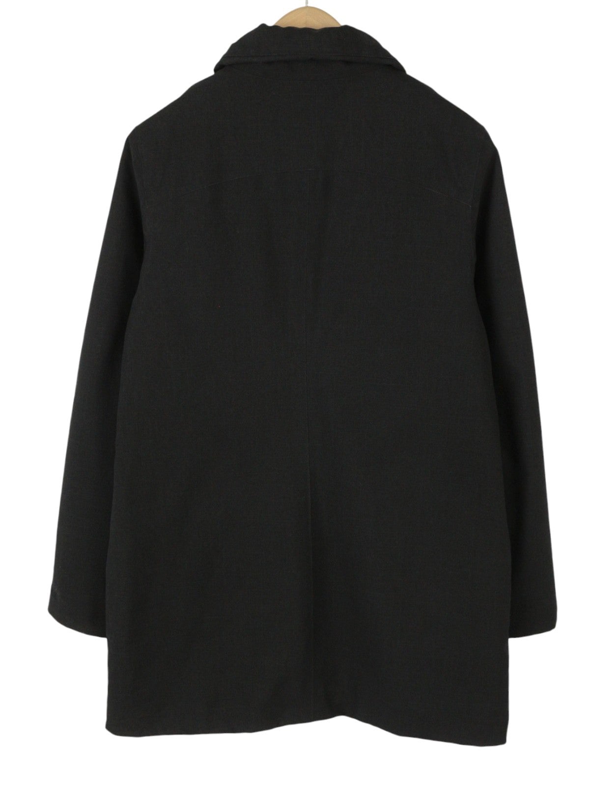 MARMOT Women Jacket L Black Melange Padded Mid-Length Full Zip