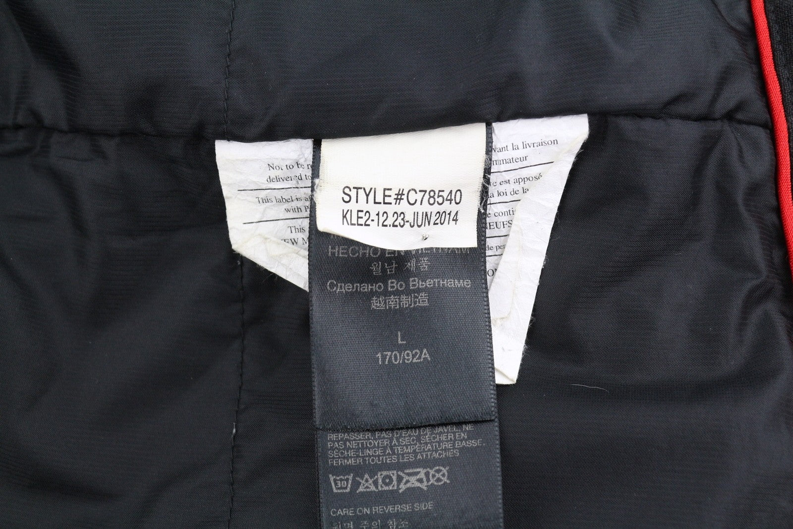 MARMOT Women Jacket L Black Melange Padded Mid-Length Full Zip