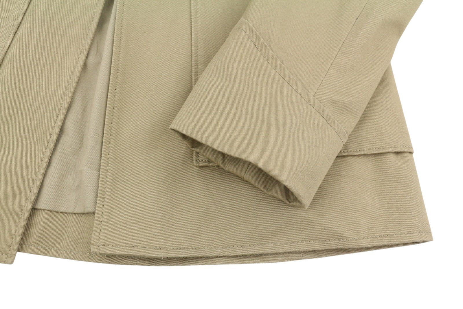 RALPH LAUREN Denim&Supply Women Coat S Beige Military Patch Pocket