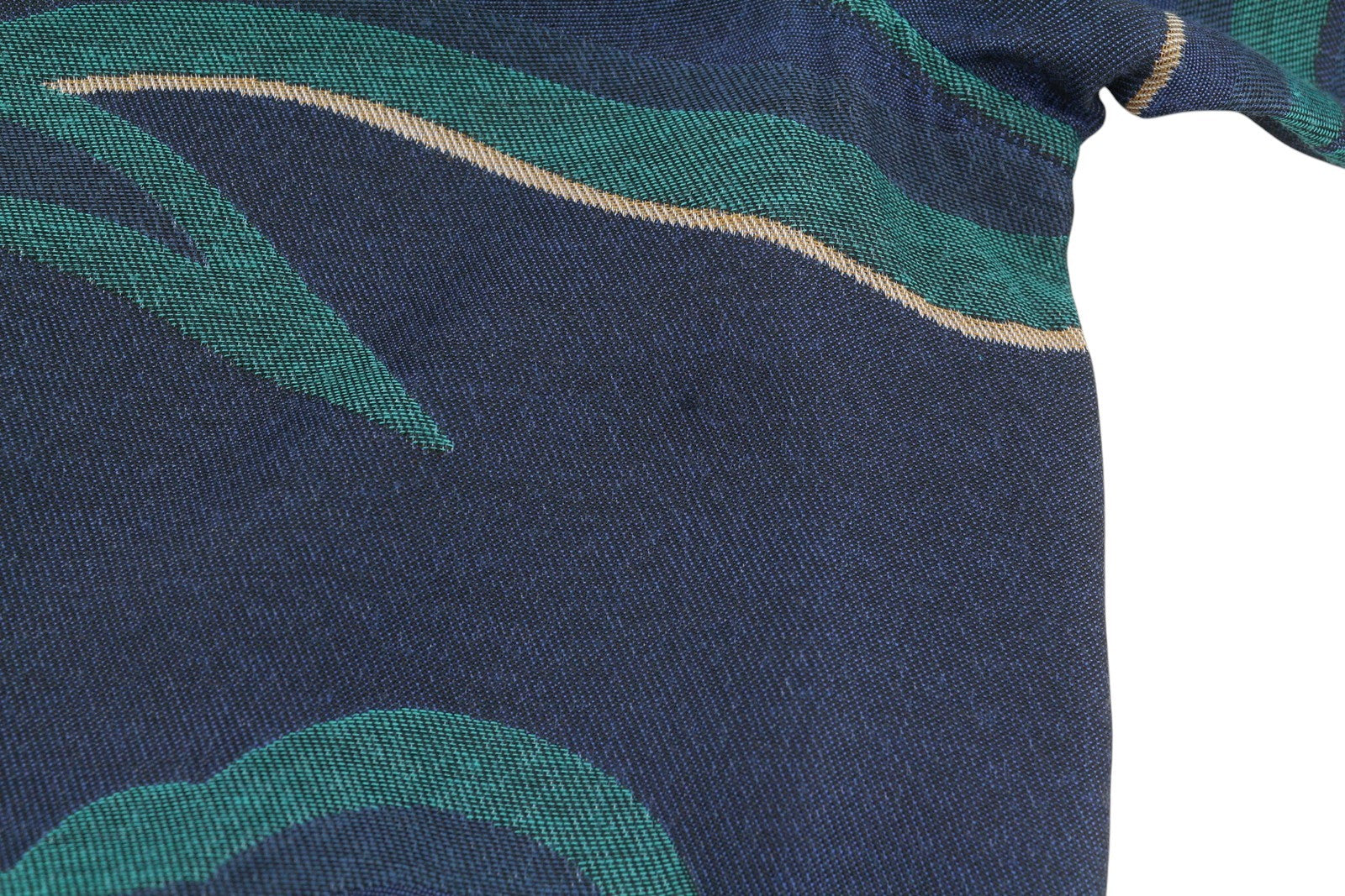 SCOTCH & SODA Men Jacket M Dark Blue Patterned Button-Up Bomber