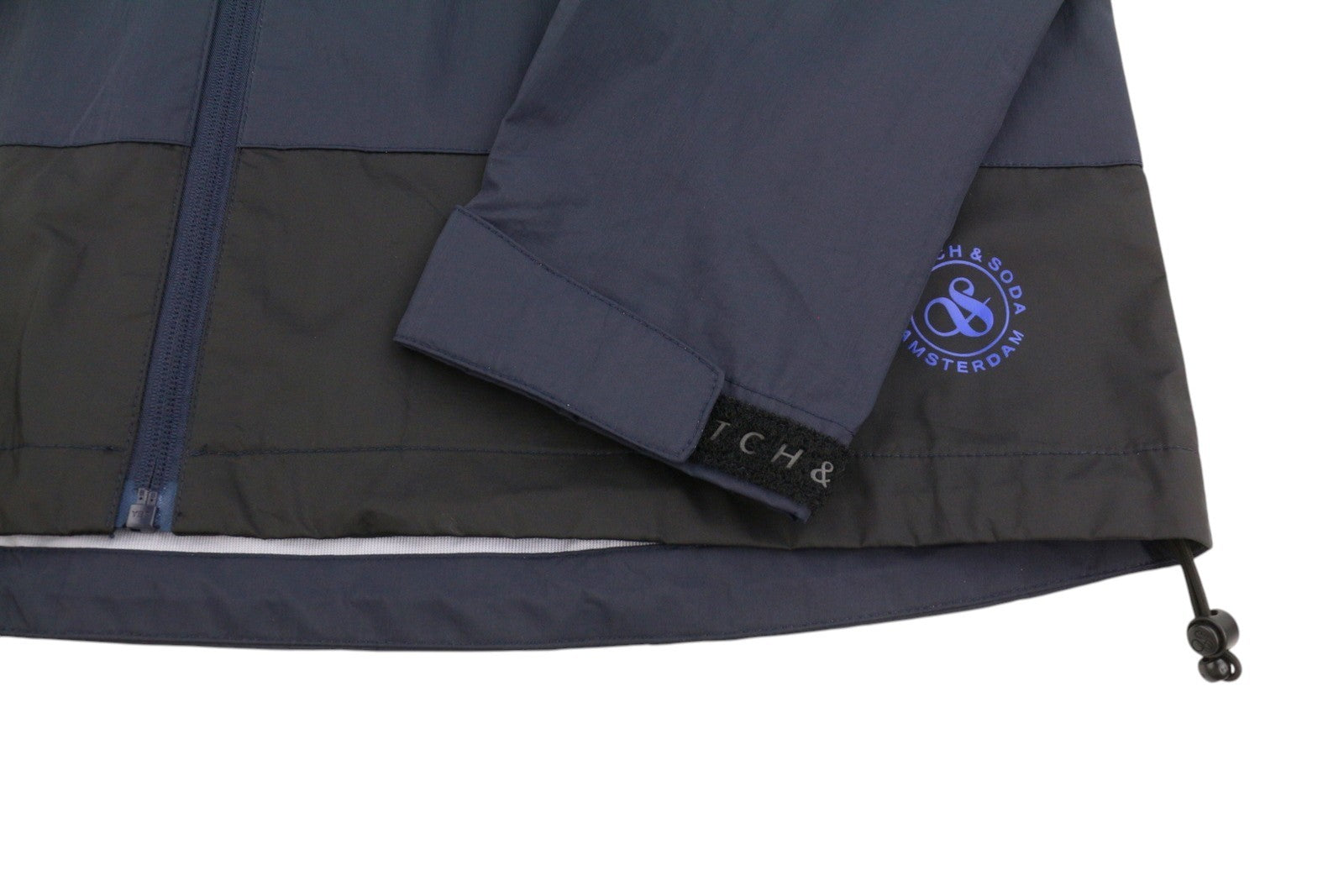 SCOTCH & SODA Men Jacket M Blue Waterproof Windproof Breathable